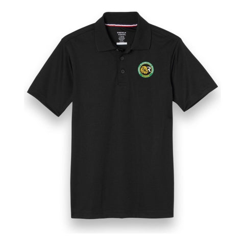 Russell Elementary Staff - Black Dri-Fit Short Sleeve Polo