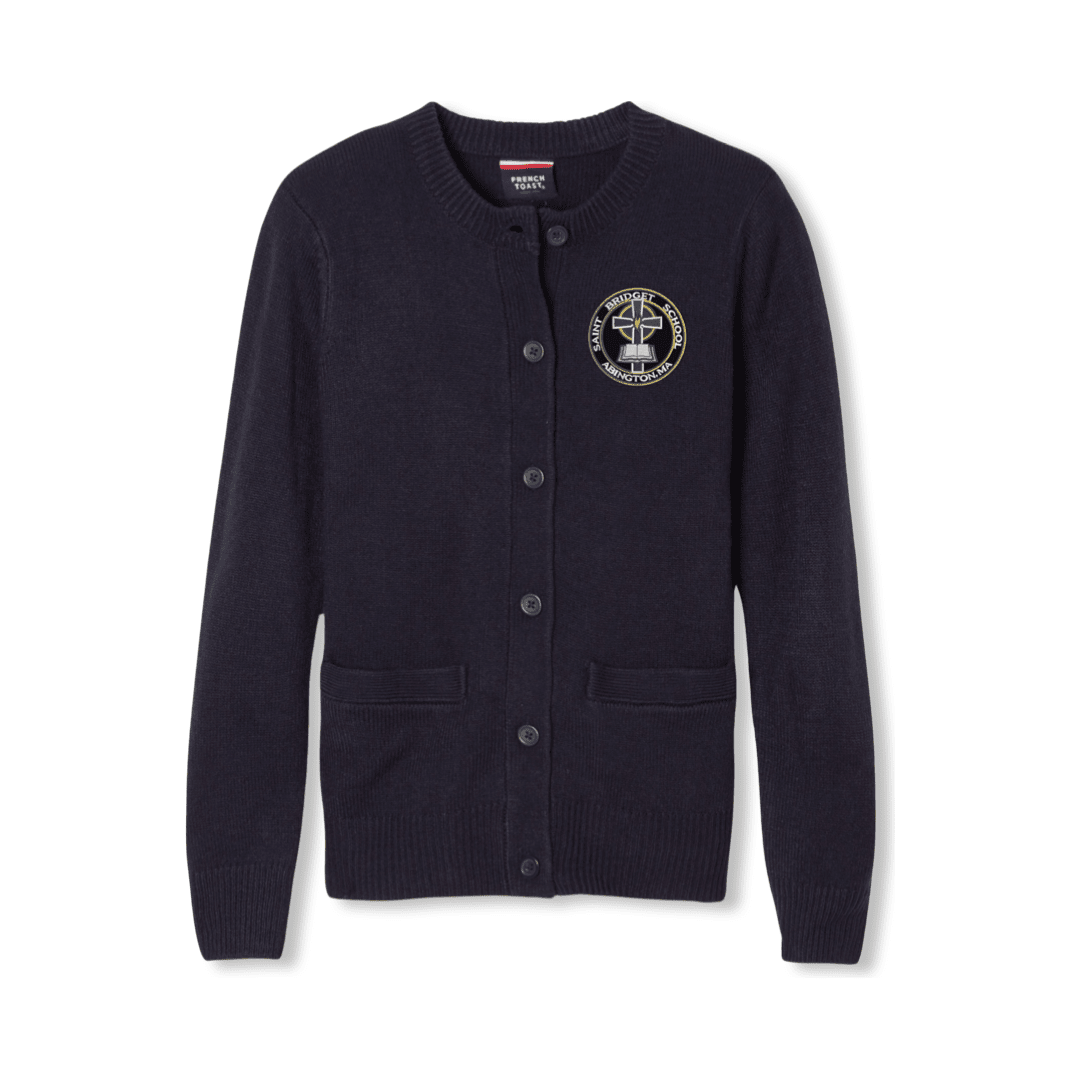 St. Bridget  - Crew Neck Cardigan - Women&#39;s/Girls