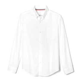 Applegate - Boy's / Young Men's Long Sleeve Oxford Shirt - No Logo