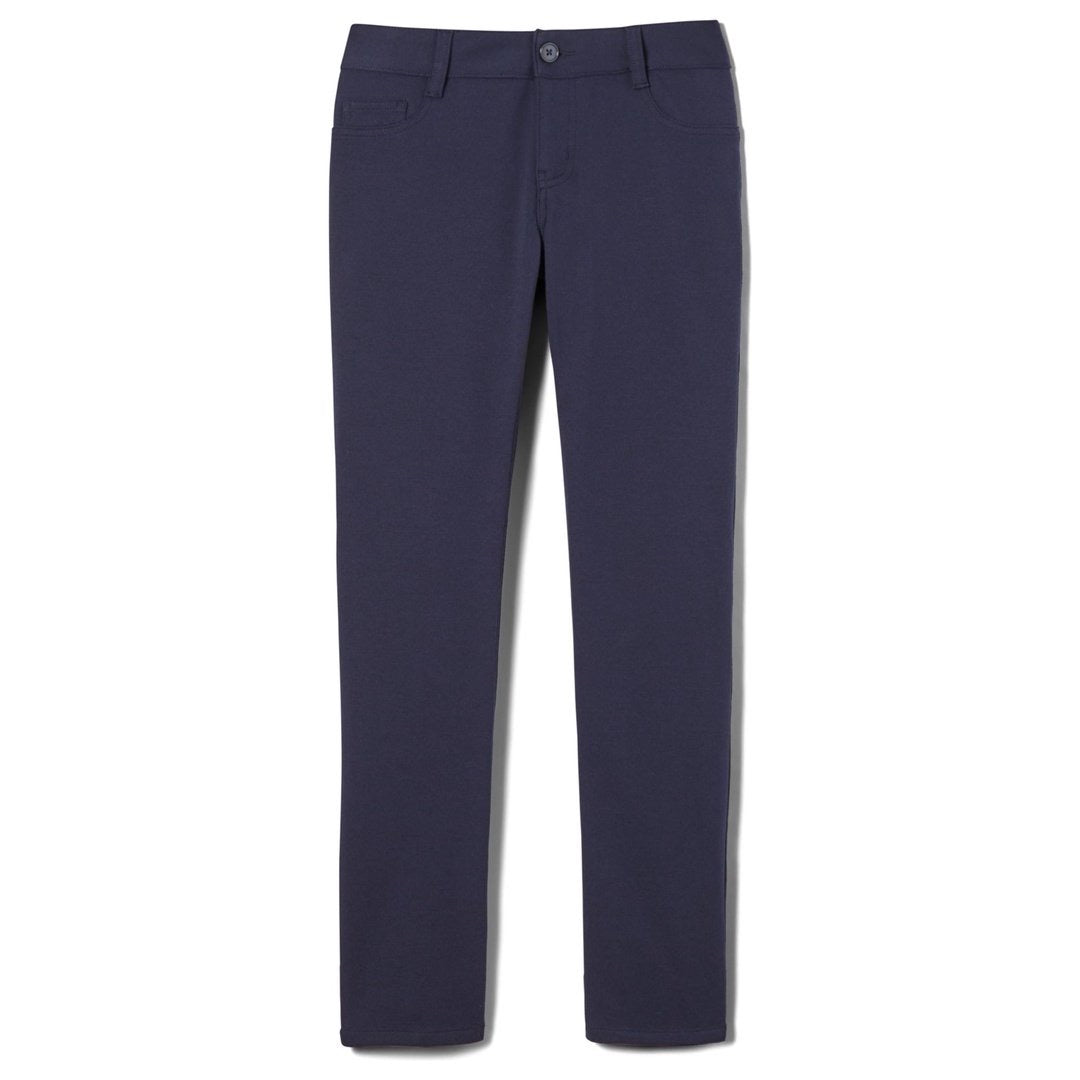 Plus Size Stretch Ponte Knit Skinny Pants