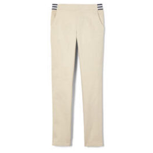 Girls Contrast Waist Pull On Pant
