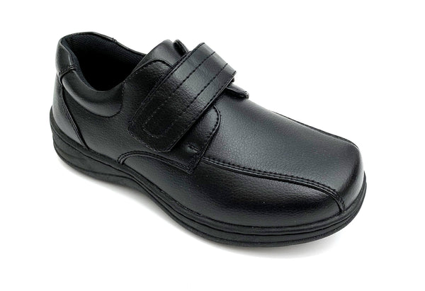 Men's Slip-Resistant Hook and Loop Work Shoes