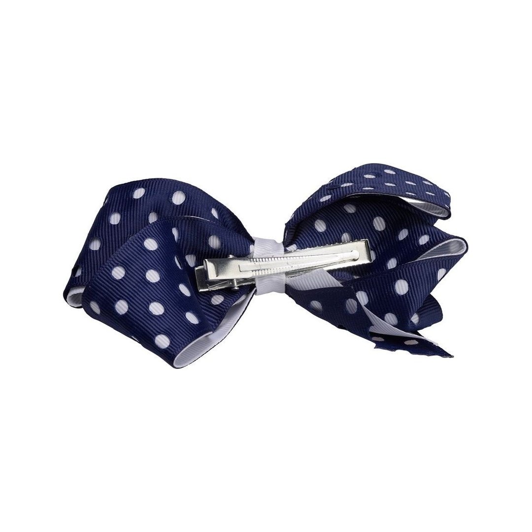 Polka Dot Bow Barrette