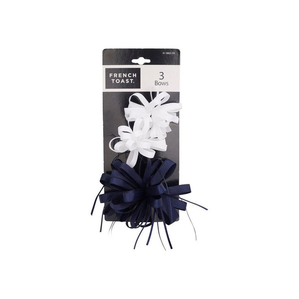 Loop Bow Barrettes 3 Pack