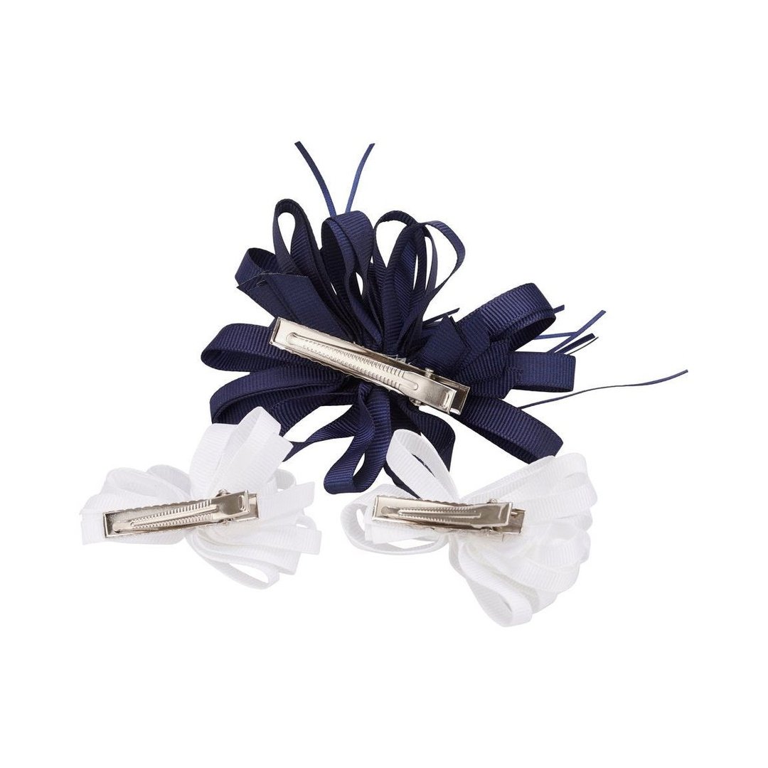 Loop Bow Barrettes 3 Pack