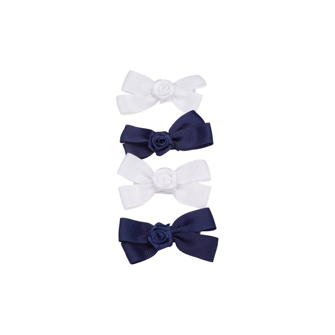Mini Bow Barrettes 4 Pack
