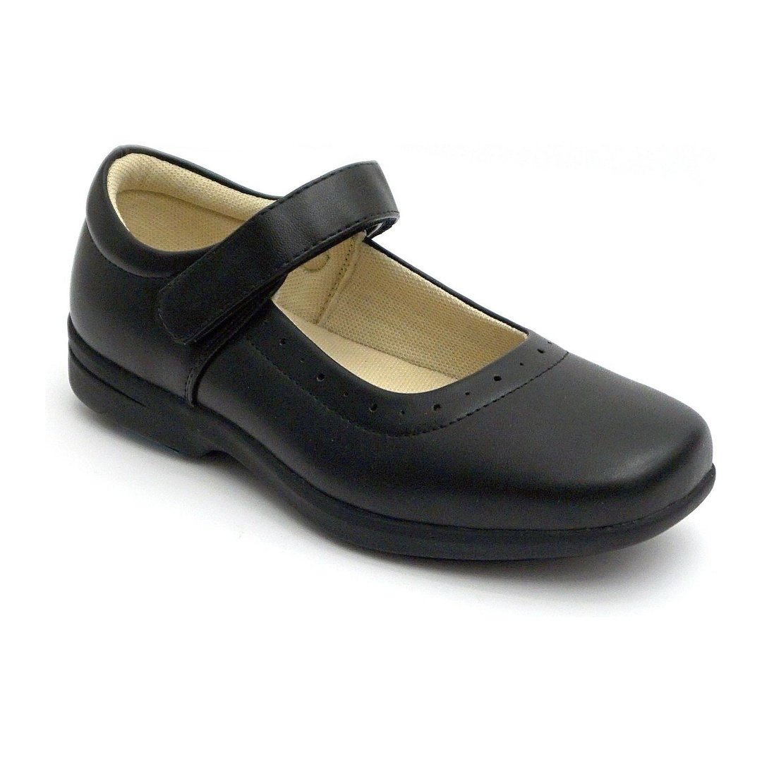 Girls Black Classic Mary Jane Shoes - Boston School Uniform