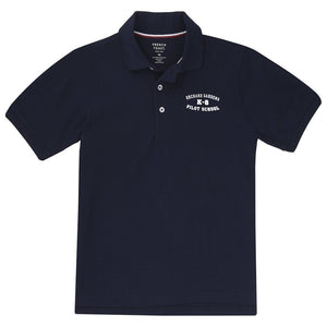 Orchard Gardens Navy Short Sleeve Polo - Adult