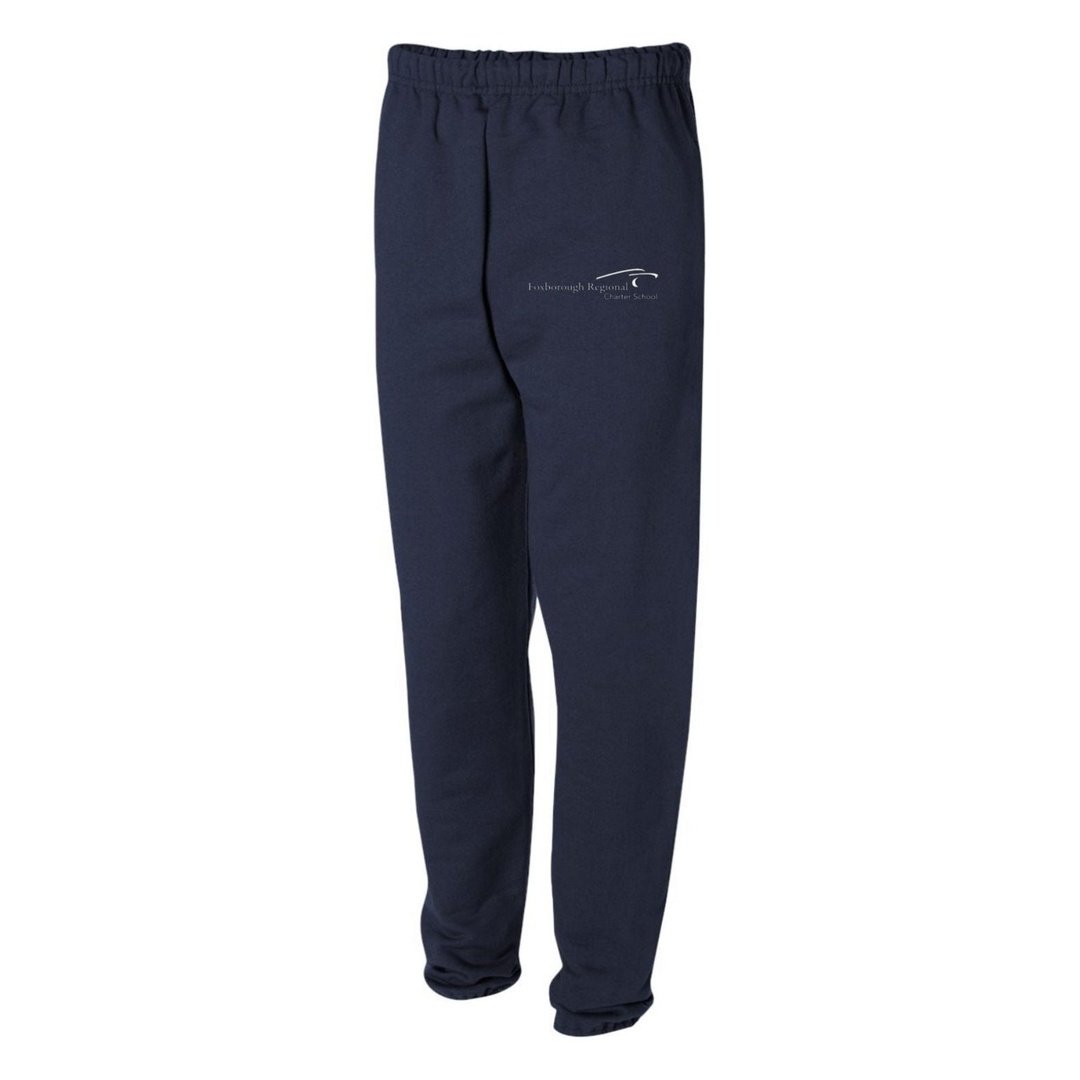 Foxborough Regional Charter Fleece Gym Pants - Adult Sizes - Boston School Uniform