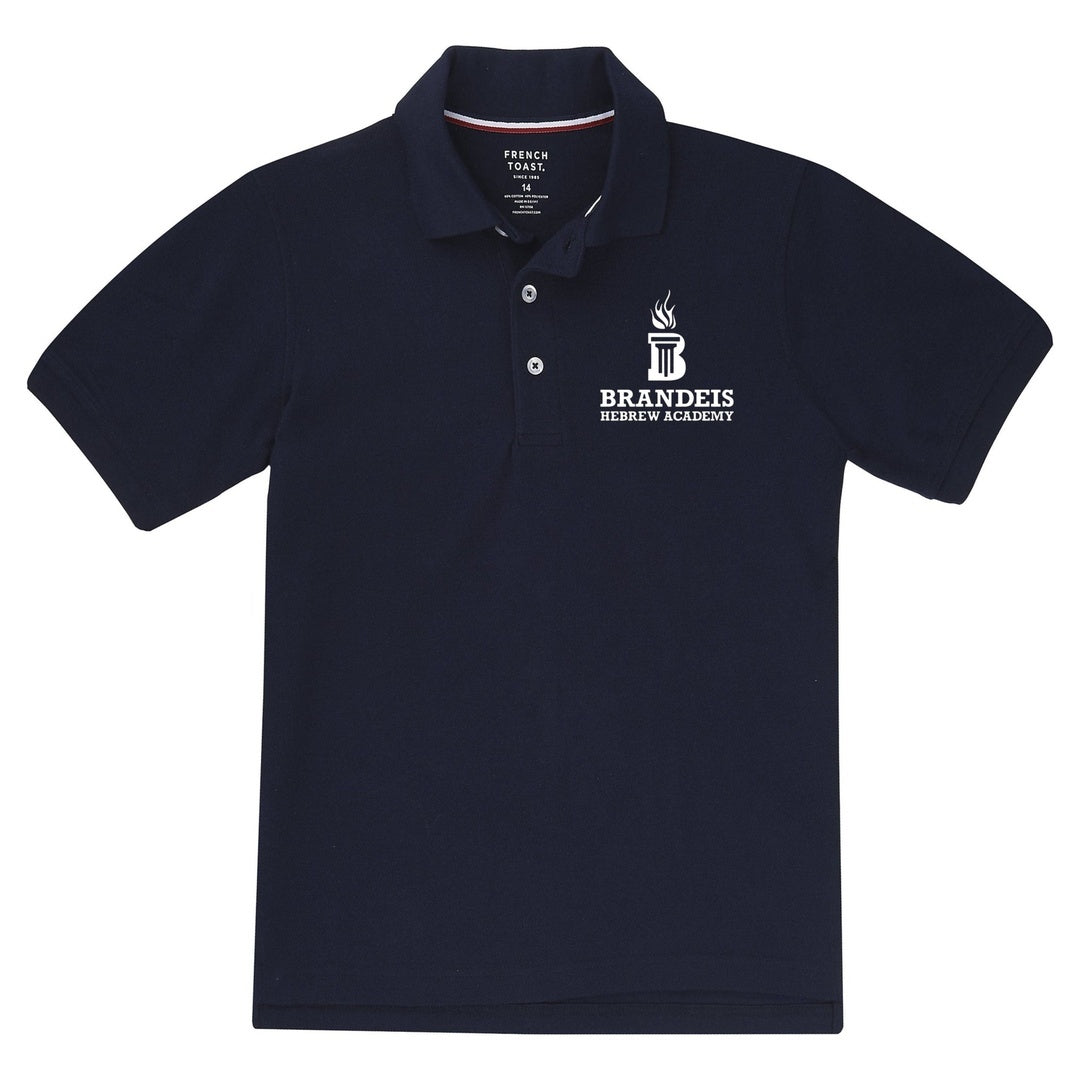 Brandeis Hebrew Academy  Short Sleeve Polo - Adult