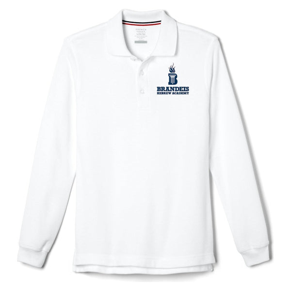 Brandeis Hebrew Academy  Long Sleeve Polo - Adult