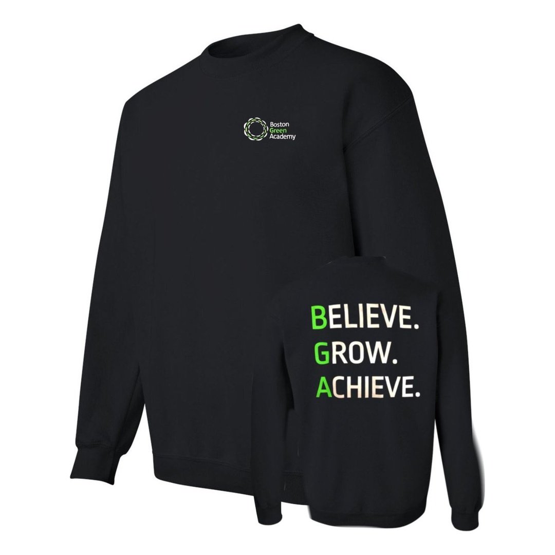Boston Green Academy - Grade 8 -Crew Neck Sweatshirt -Kids