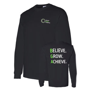 Boston Green Academy Grade 8 Long Sleeve T-Shirt - Adult