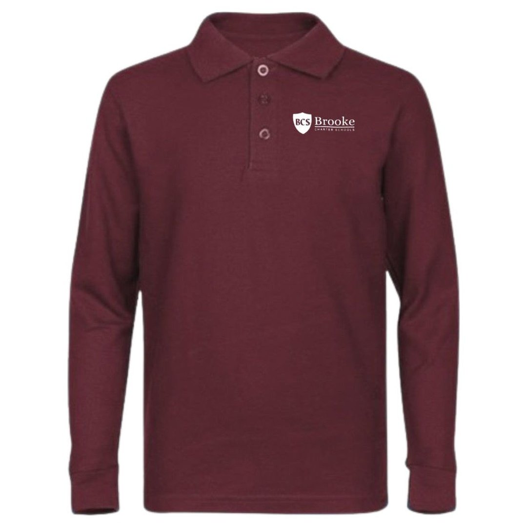 Brooke Charter Long Sleeve Polo - Adult
