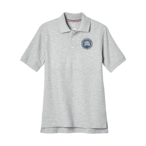 Codman Academy Grey Short Sleeve Polo -Kids