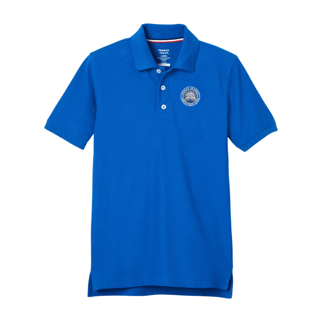 Codman Academy Royal Short Sleeve Polo - Adult