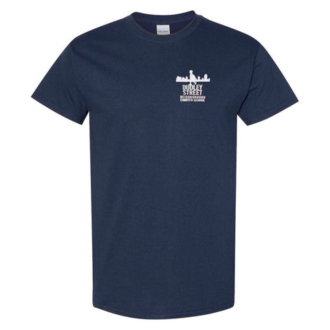 Dudley Street Neighborhood Charter Adult T-Shirt - Screen Printed - Boston School Uniform