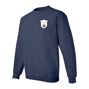 Gardner Pilot Academy Adult Crew Neck Fleece Sweatshirt - Screen Printed - Boston School Uniform