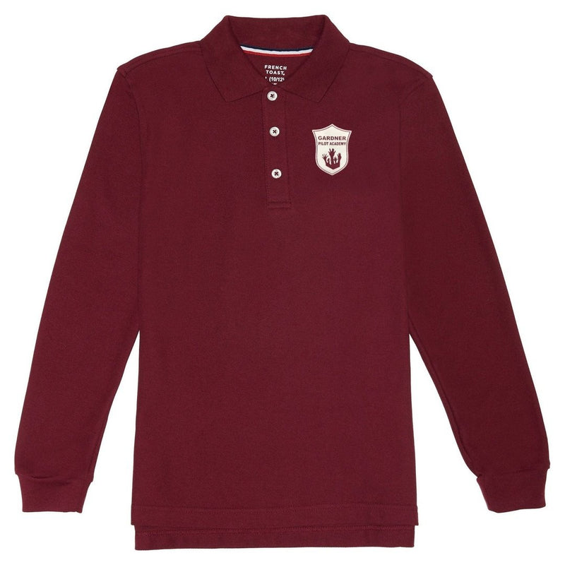 Gardner Pilot Academy Long Sleeve Polo - Kids
