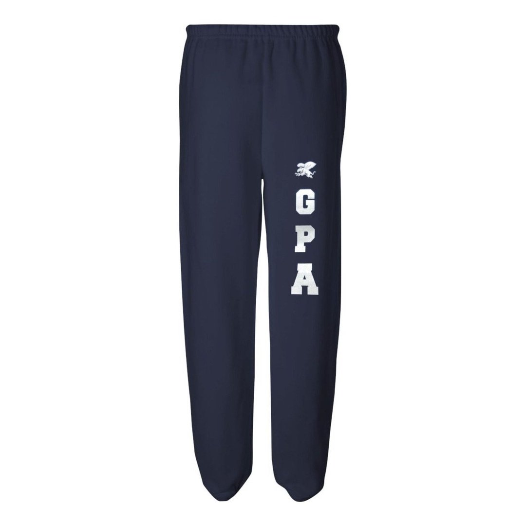 Gardner Pilot Academy Adult Fleece Sweatpants - Screen Printed - Boston School Uniform