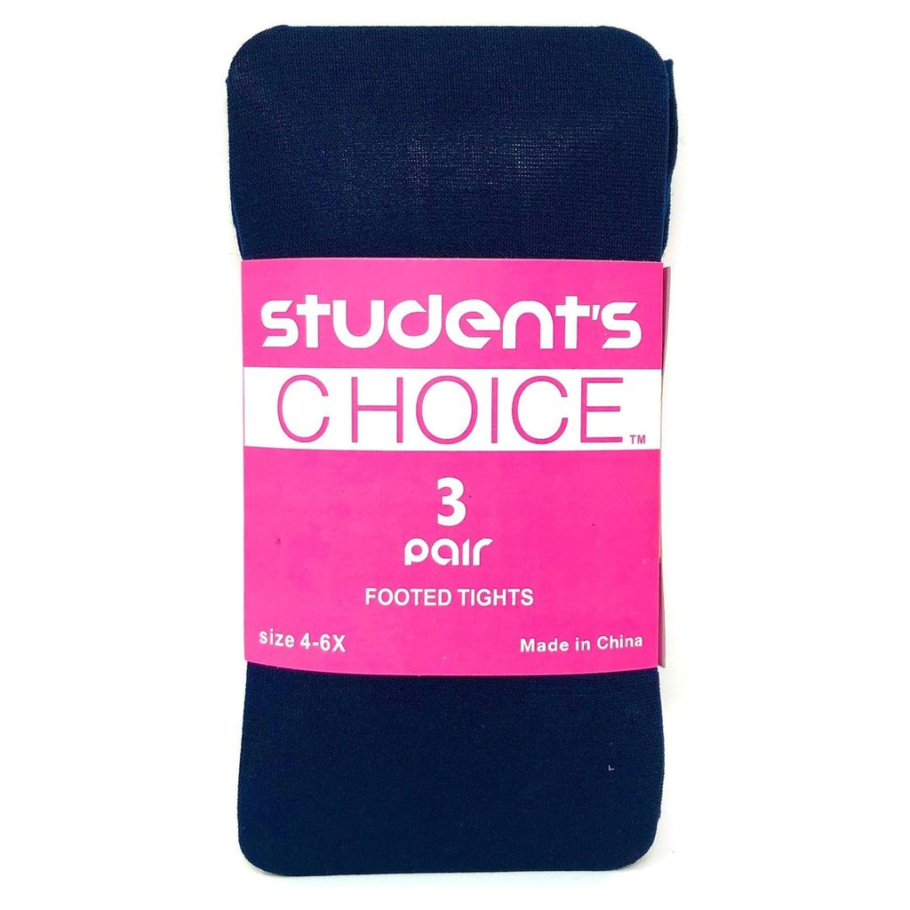 3-pack school tights