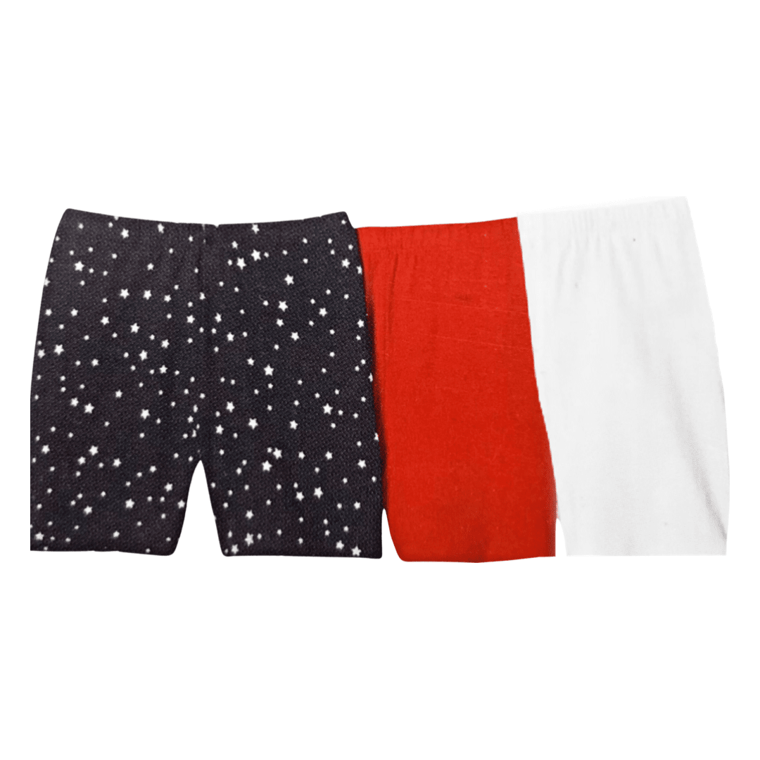 Girls Kick Shorts - 3-Pack
