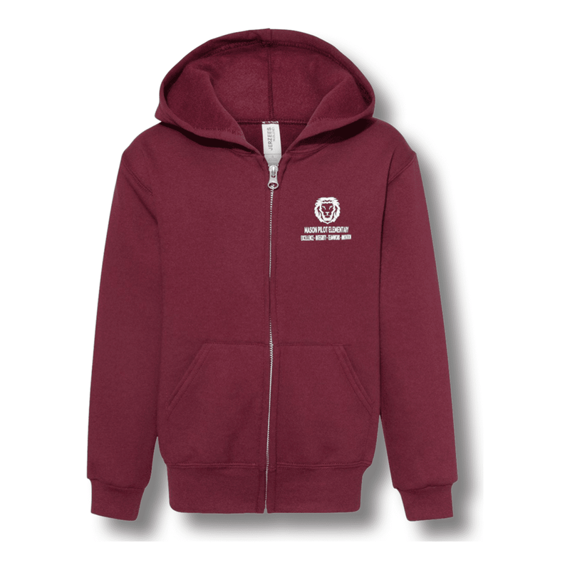 Mason Elementary - Full Zip Hoodie - Kids