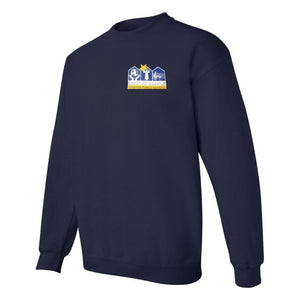 Boston Renaissance Charter Adult Crew Neck Fleece Sweatshirt - Screen Printed - Boston School Uniform