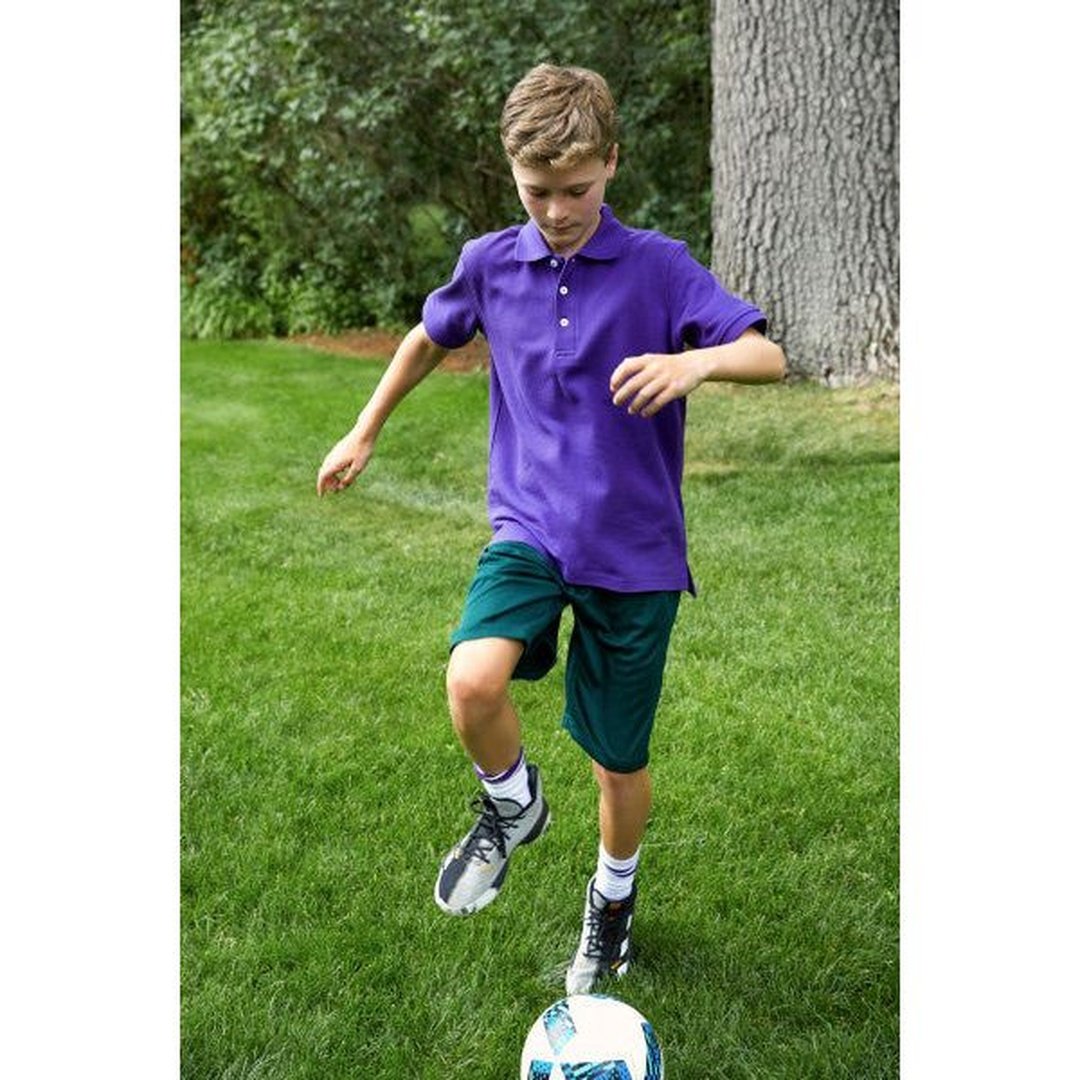 Short Sleeve Pique Polo