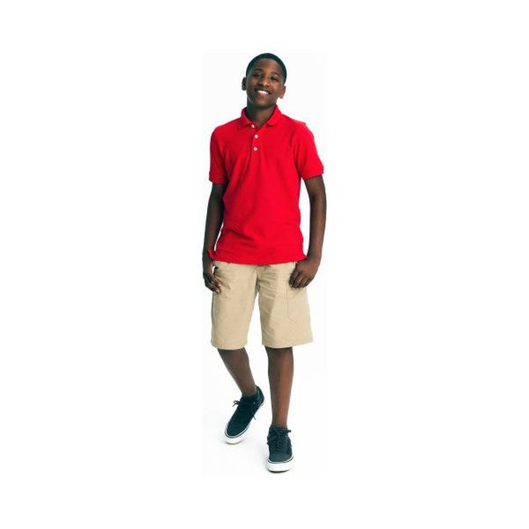 Short Sleeve Pique Polo