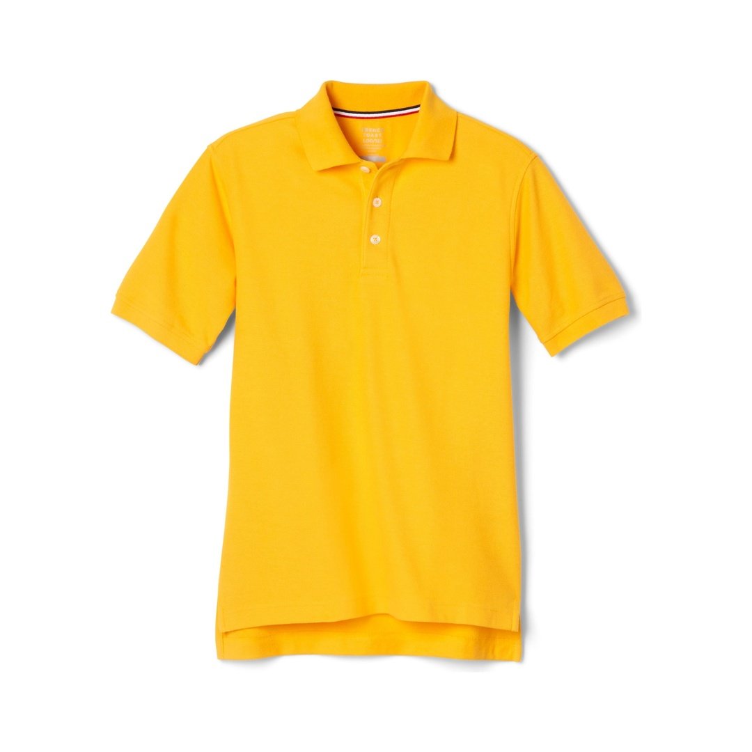 Veritas - Boy&#39;s Short Sleeve Pique Polo- No Logo