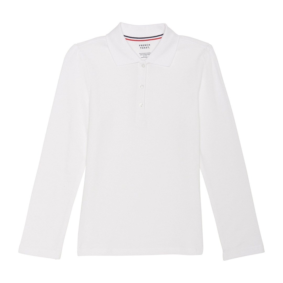 Womens' Long Sleeve Pique – Metro School Uniforms