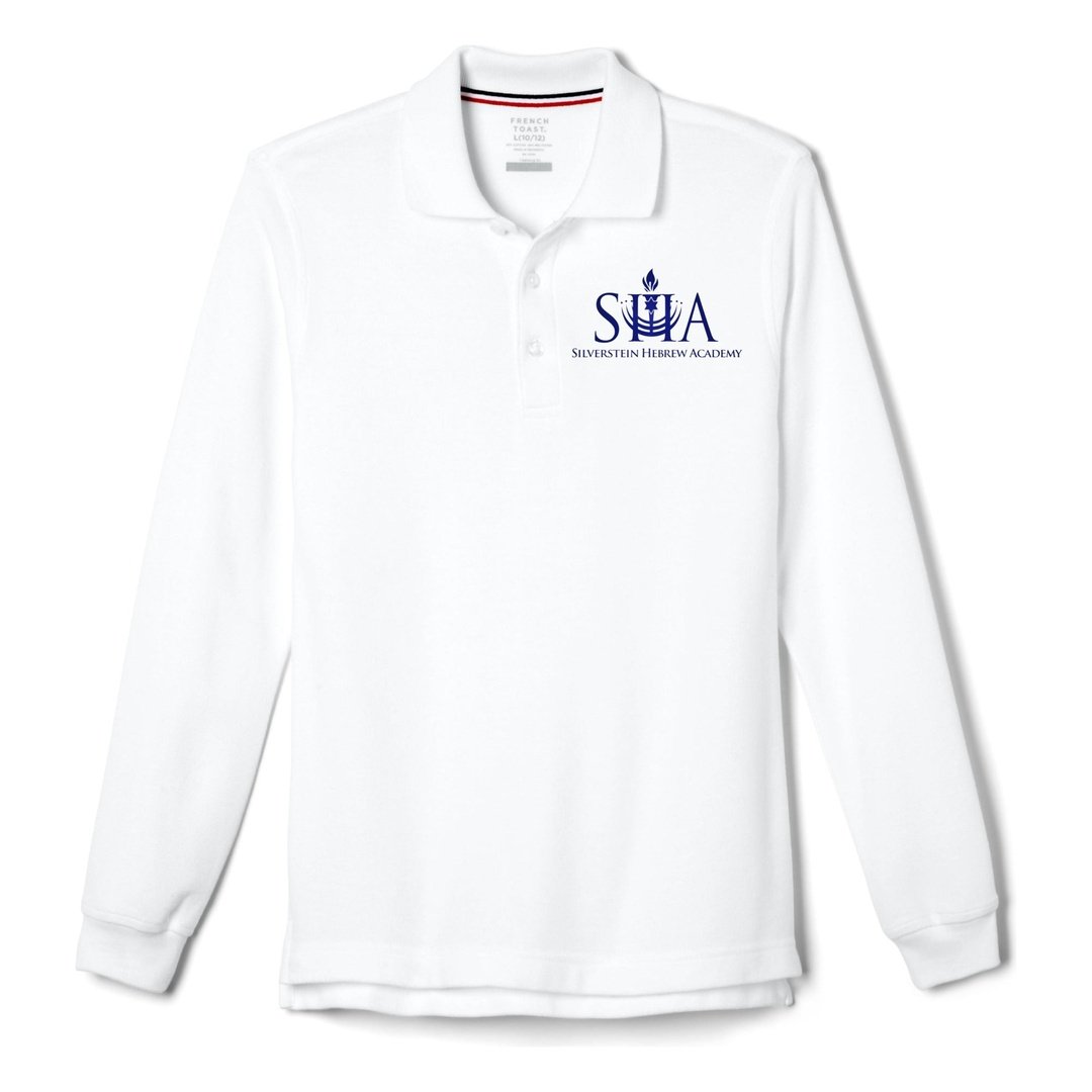 Silverstein Hebrew Academy Long Sleeve Polo - Husky Kids