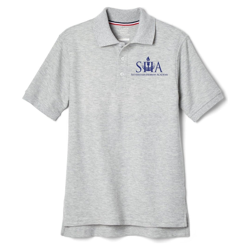 Silverstein Hebrew Academy Short Sleeve Polo - Kids (Grey)