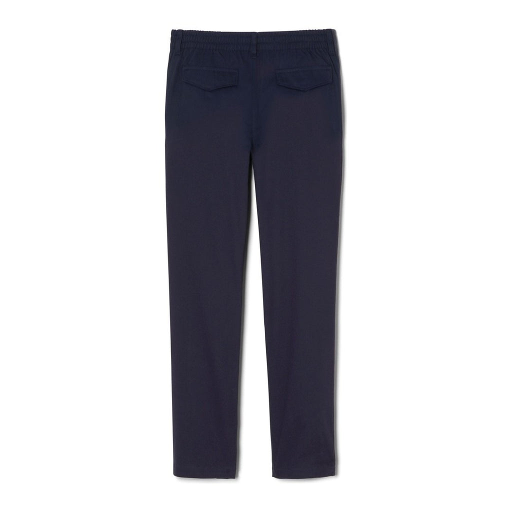 Plus Size Stretch Twill Straight Leg Pants