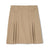 Plus Size - Pleated Skirt At The Knee