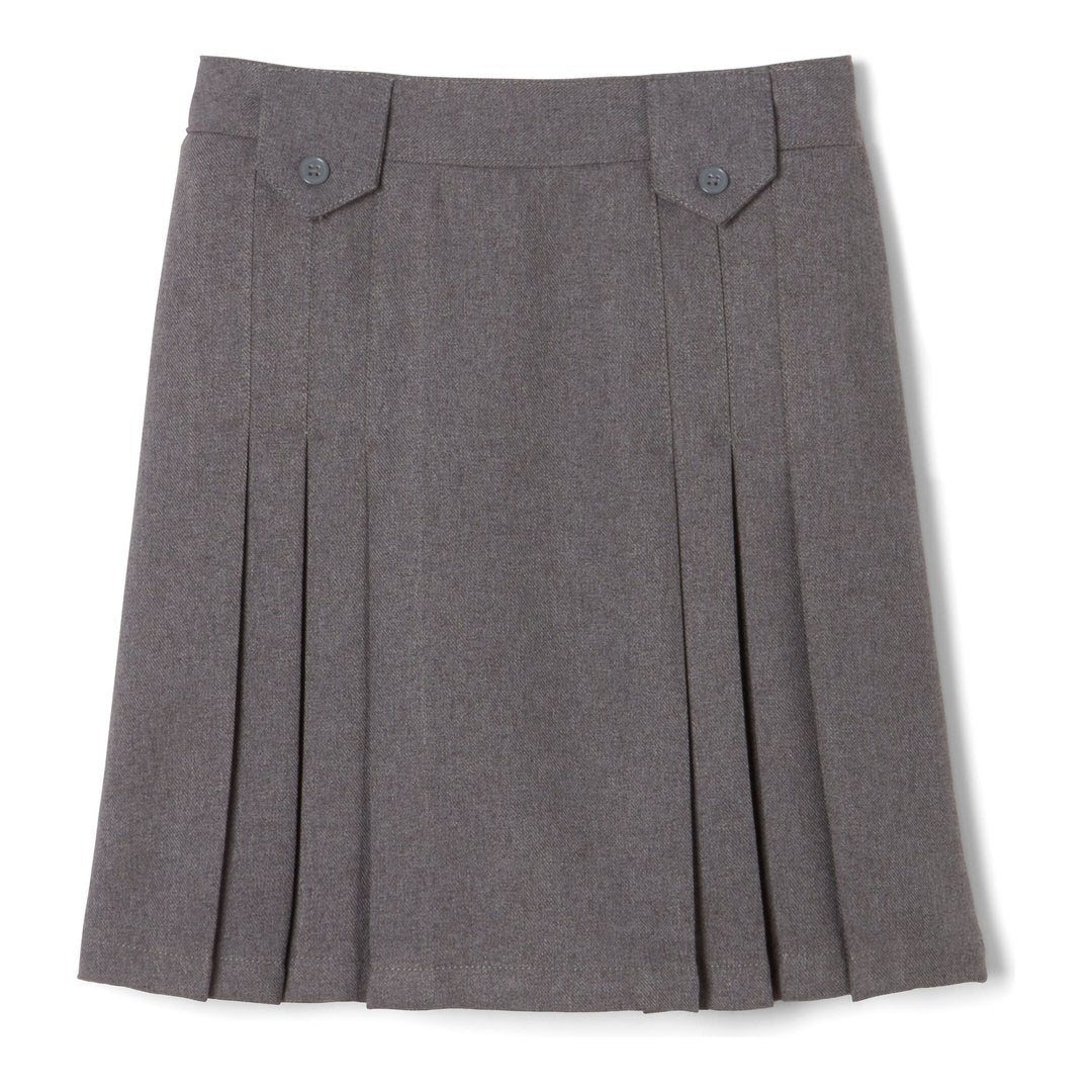 Girl&#39;s 2 Tab Front Pleated Skirt
