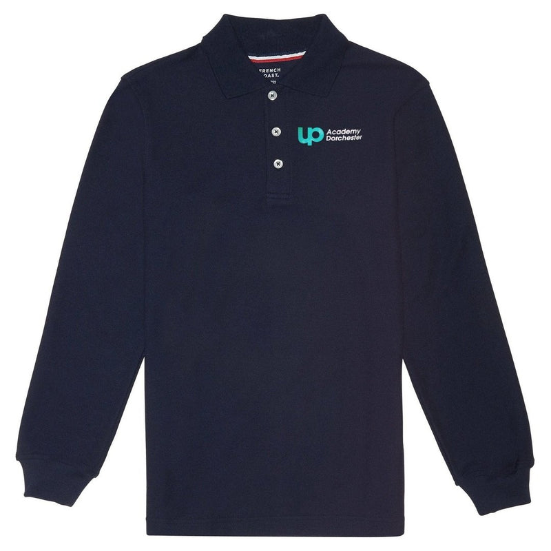 UP Academy Dorchester Navy Long Sleeve Polo - Toddler