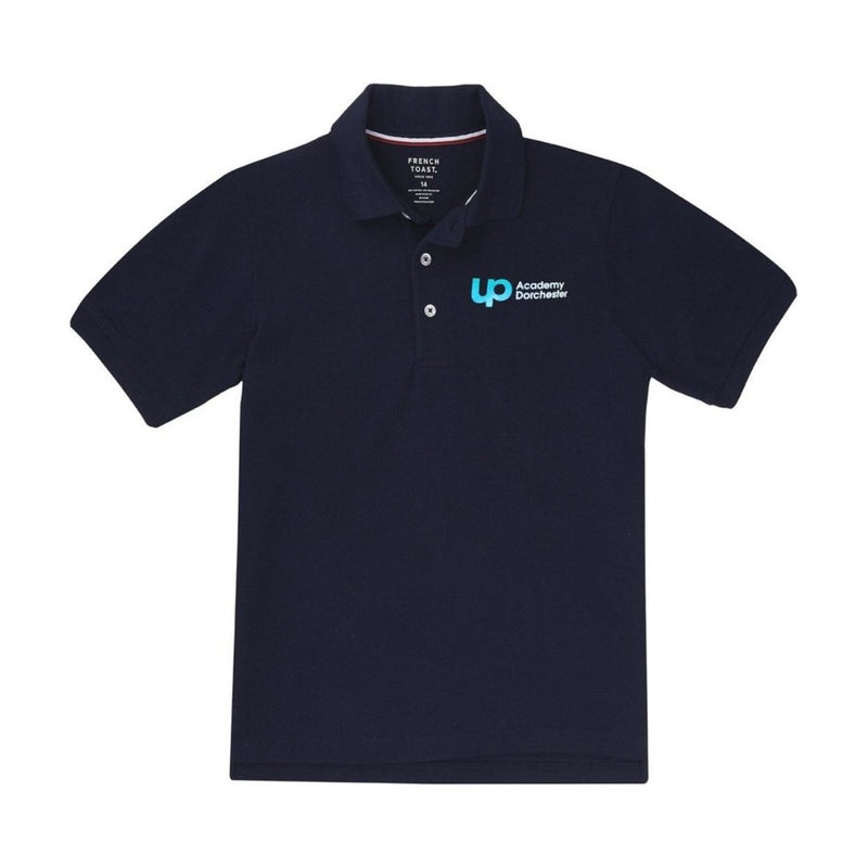 UP Academy Dorchester Navy Short Sleeve Polo - Kids
