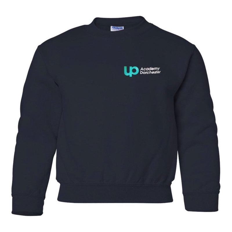 UP Academy Dorchester Navy Crew Neck Sweatshirt - Kids