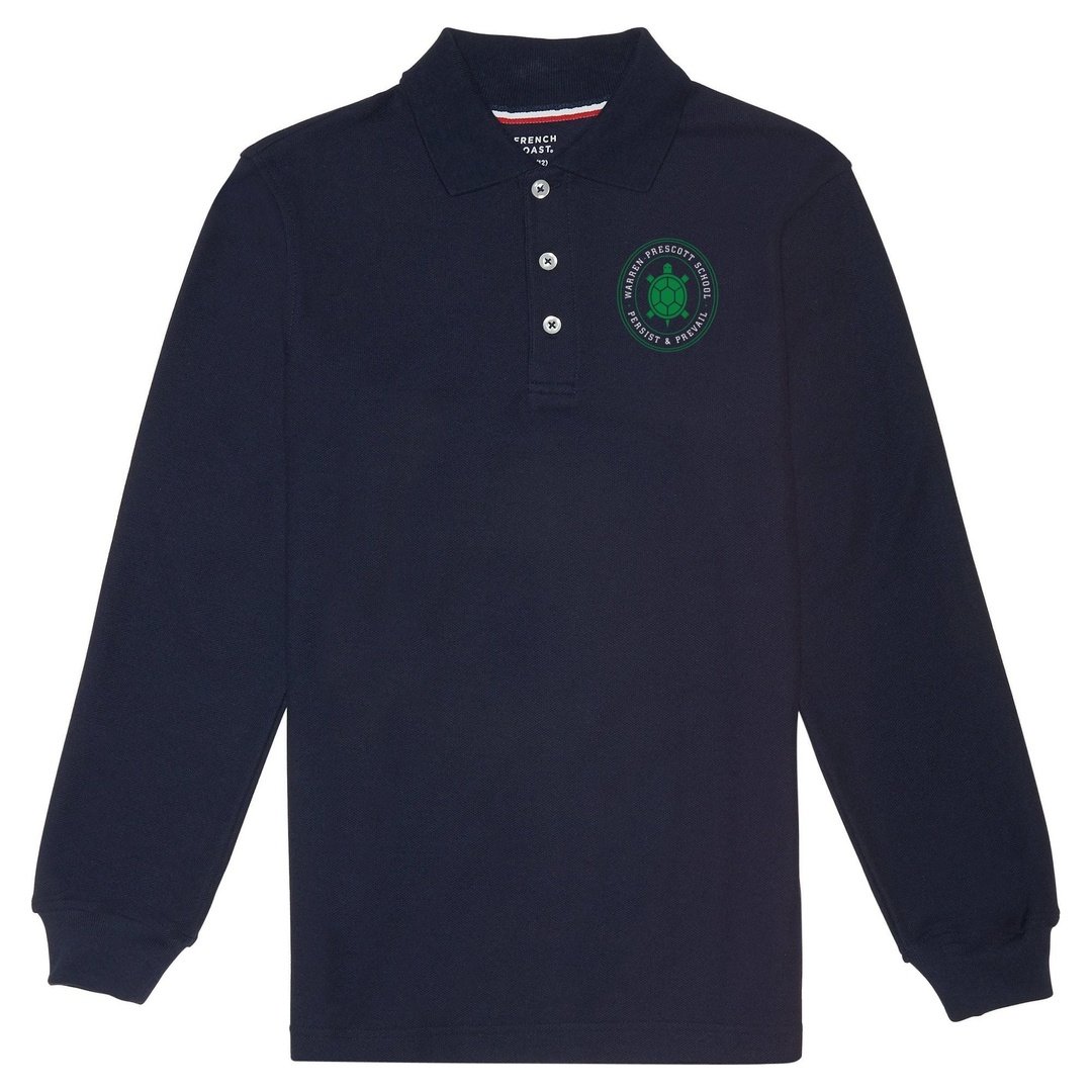 Warren Prescott K-8 - Long Sleeve Polo - Kids