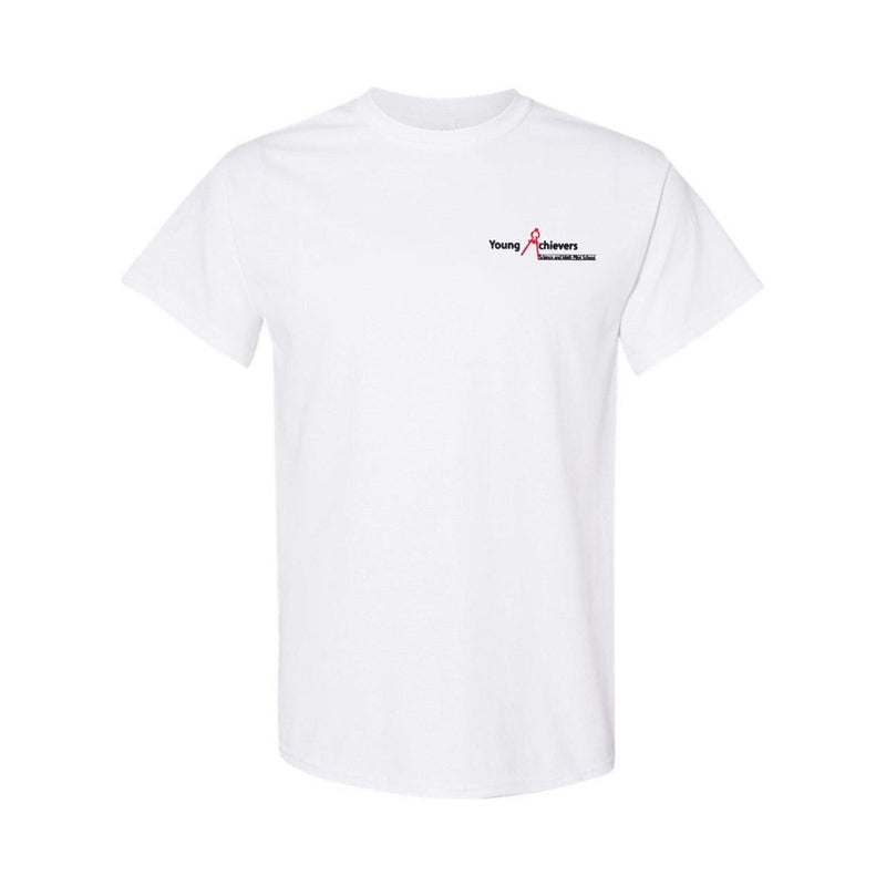 Young Achievers White T-Shirt - Adult