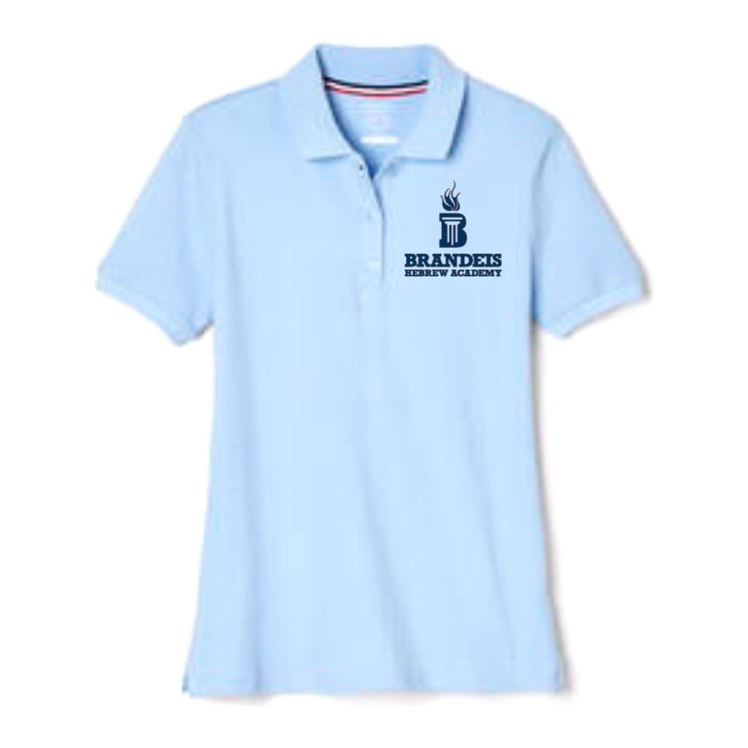 Brandeis Hebrew Academy Short Sleeve Polo - Women's