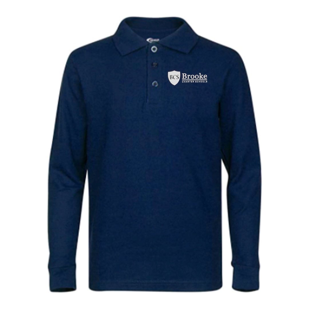 Brooke Charter Long Sleeve Polos - Kids