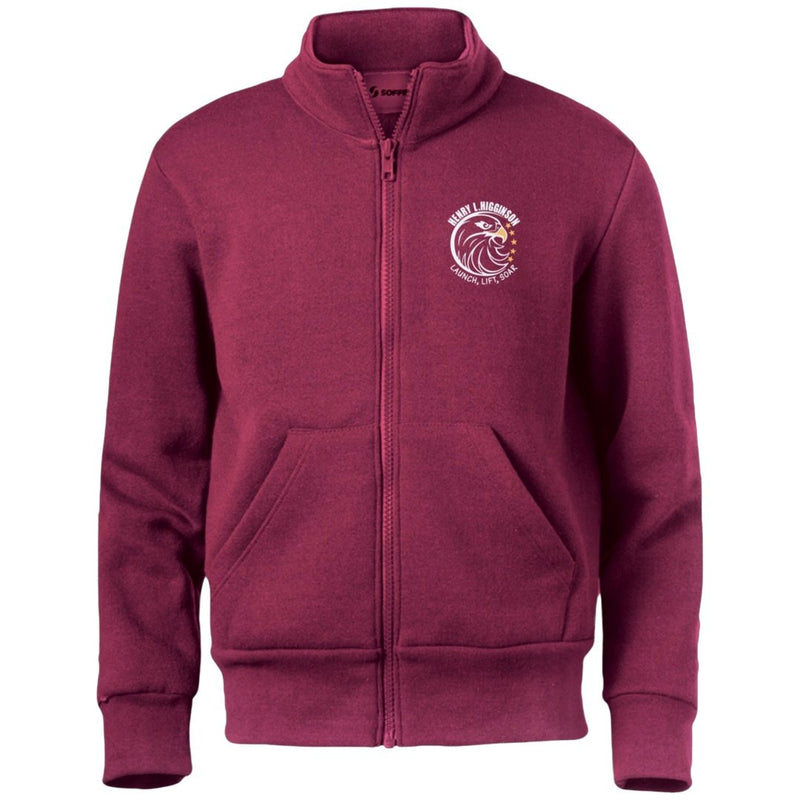 Higginson Inclusion K0-2 Full Zip Mock Neck Fleece Sweatshirt - Adults