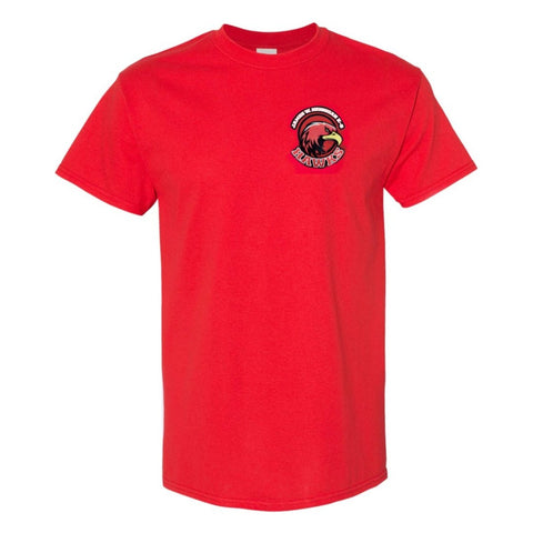 Hennigan School Red Short Sleeve T-Shirt -STAFF