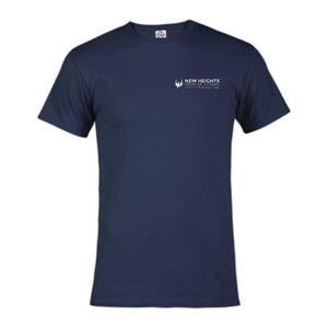 New Heights Charter Navy T-Shirt - Adult