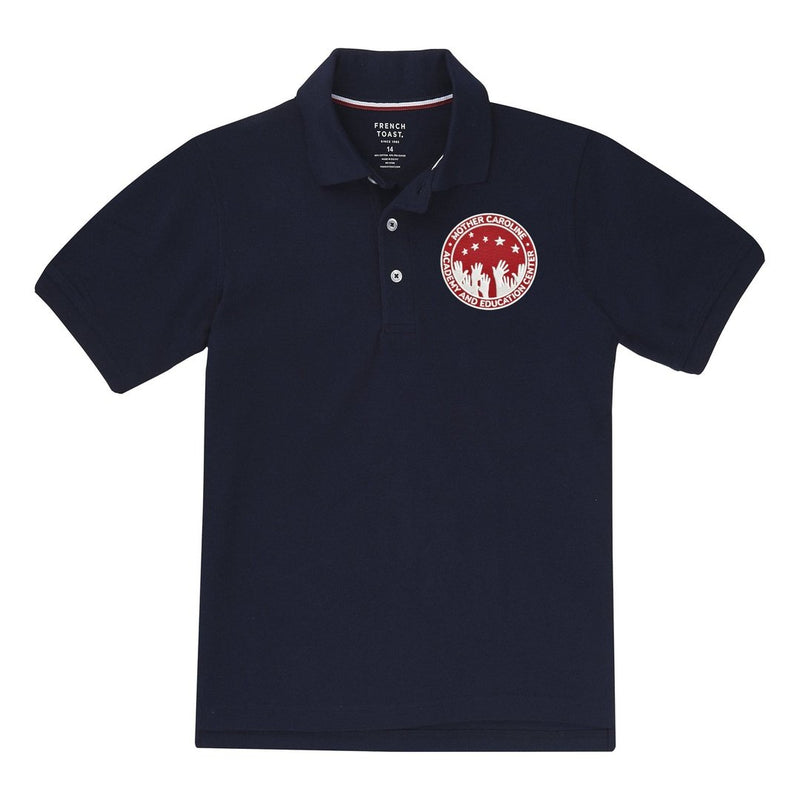 Mother Caroline Academy  - Youth Short Sleeve Polo Embroidered