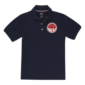 MCA - Navy Short Sleeve Polo Embroidered - Grades 3 - 7th - Kids