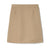 Plus Size - 2 Tab Pleated Skirt At The Knee